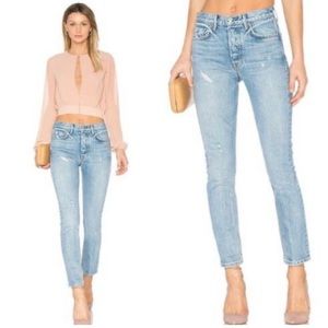 GRLFRND x Revolve Karolina High-Rise Skinny Jean In Last  Size 30